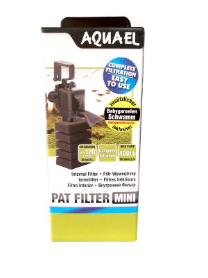 Garnelenfilter - Aquael Pat Mini Aquael Pat min kaufen der Garnelensicher Aquarium Innenfilter mit feinem Schwamm für Babygarnelen Schutz