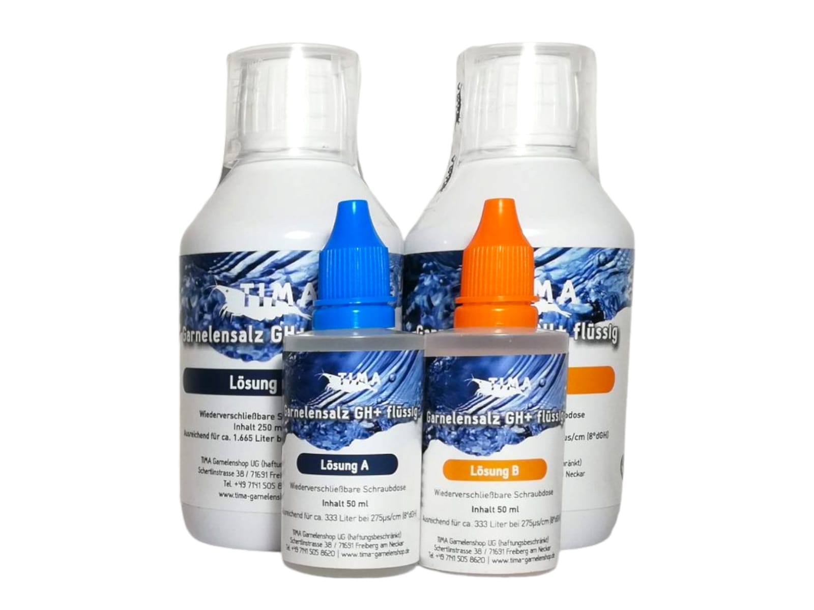 TIMA Liquid Garnelensalz GH + flüssig - Flüssigminerale für Caridina Garnelen TIMA Liquid Garnelensalz GH + flüssig - Flüssigminerale für Caridina Garnelen